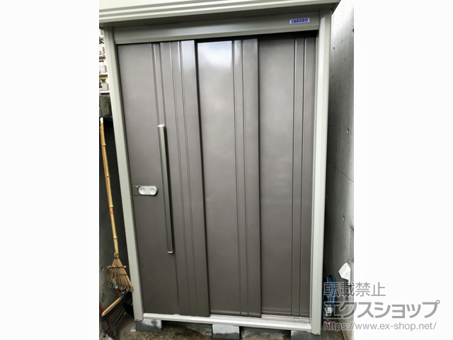 大阪府大阪市のの物置・屋外倉庫 Mr.ストックマンダンディ 一般型 1316×1590×2110（ND-1315） ND-1315-B 施工例