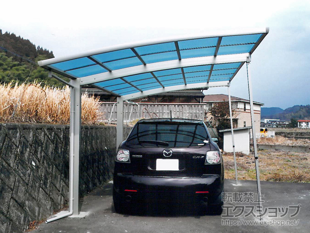 大分県玖珠郡玖珠町ののカーポート レイナポートグラン　積雪〜20cm対応 施工例