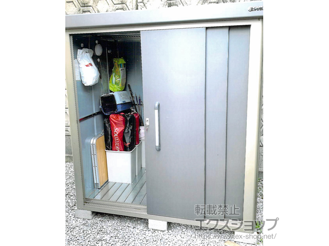 高知県土佐市のの物置・屋外倉庫 エスケーエイト SK8-70 一般型 1800×1200×1940 SK8-70-GK 施工例