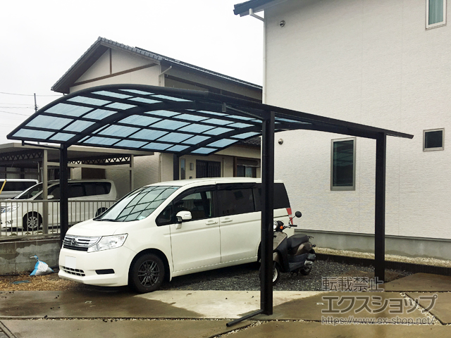 岐阜県美濃加茂市ののカーポート レイナツインポートグラン　積雪〜20cm対応 施工例