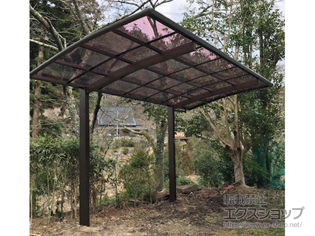 奈良県宇陀市ののカーポート レイナポートグラン　積雪〜20cm対応 施工例