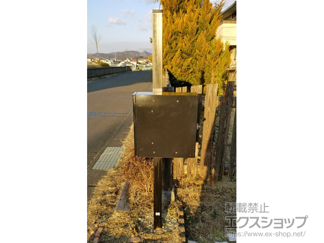 宮城県富谷市のの機能門柱・ポスト ファンクションユニット アクシィ1型 施工例