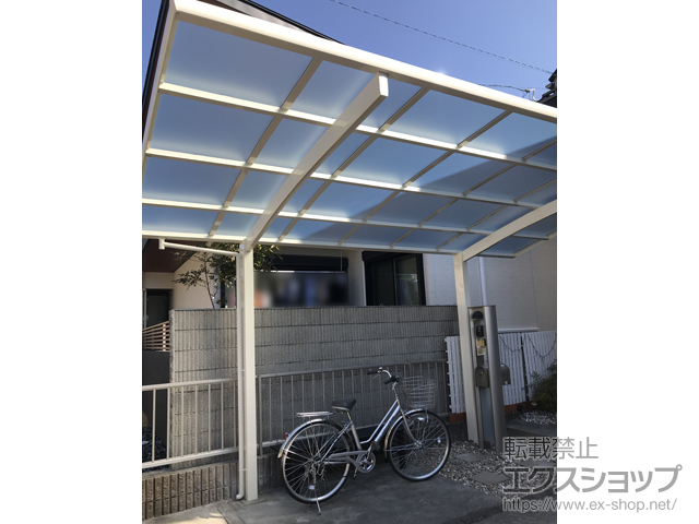 愛知県名古屋市ののカーポート レイナポートグラン 積雪〜20cm対応 施工例