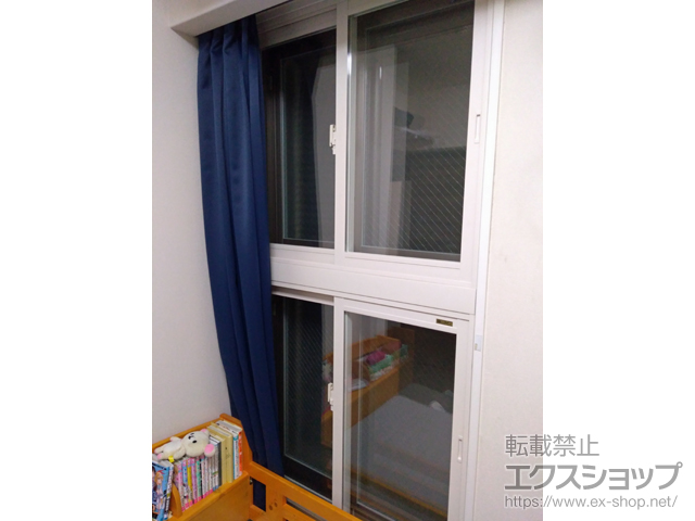 大阪府大阪市のの二重窓（内窓） インプラス ダストバリア仕様 引違い窓 2枚建 施工例