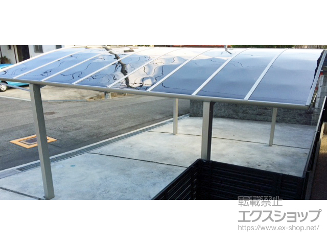 山口県光市ののカーポート レイナツインポートグラン　積雪〜20cm対応 施工例