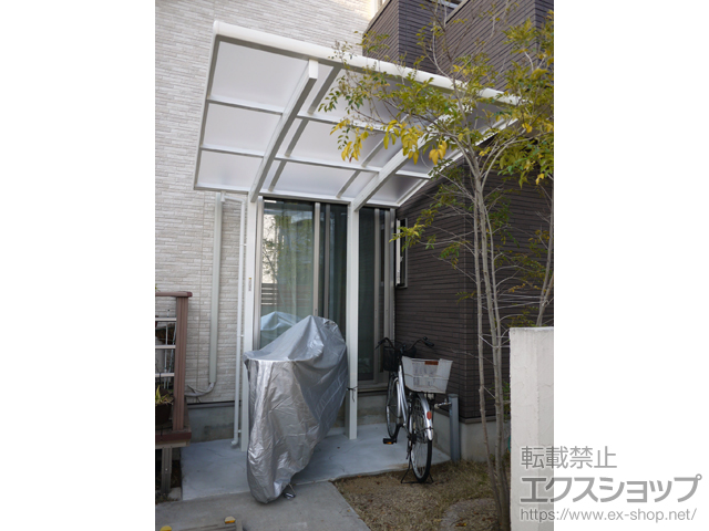 大阪府松原市ののサイクルポート・駐輪場 レイナポートグランミニ 積雪〜20cm対応 施工例