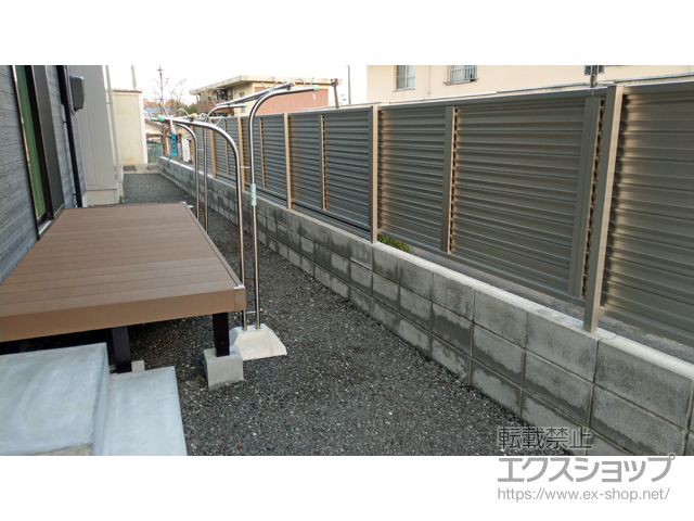 山口県美祢市ののウッドデッキ マージウッドデッキ 施工例