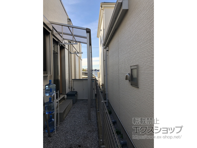 神奈川県大和市ののテラス屋根 ヴェクターテラス F型 テラスタイプ 単体 積雪〜20cm対応 施工例