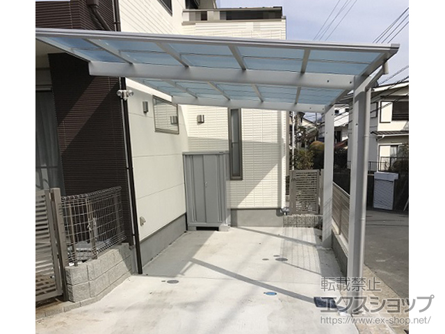 神奈川県横浜市ののカーポート エフルージュグラン　積雪〜20cm対応 施工例