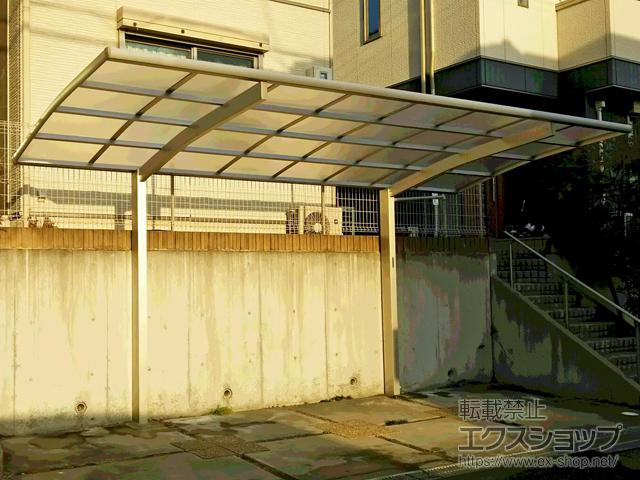 大阪府泉南郡熊取町ののカーポート レイナポートグラン　積雪〜20cm対応 施工例