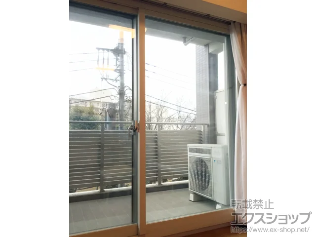 東京都北区のの内窓（二重窓・二重サッシ） インプラス ダストバリア仕様 引違い窓 2枚建 施工例