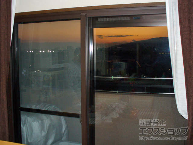 兵庫県伊丹市のの二重窓（内窓） インプラス ダストバリア仕様 引違い窓 2枚建 施工例