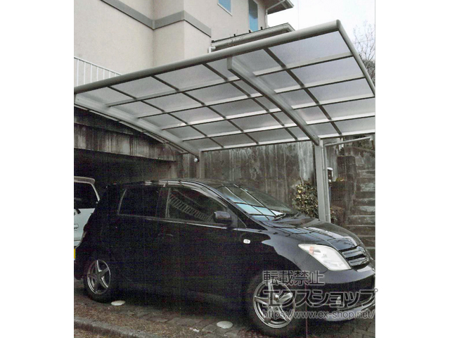 宮城県名取市ののカーポート レイナポートグラン　積雪〜20cm対応 施工例