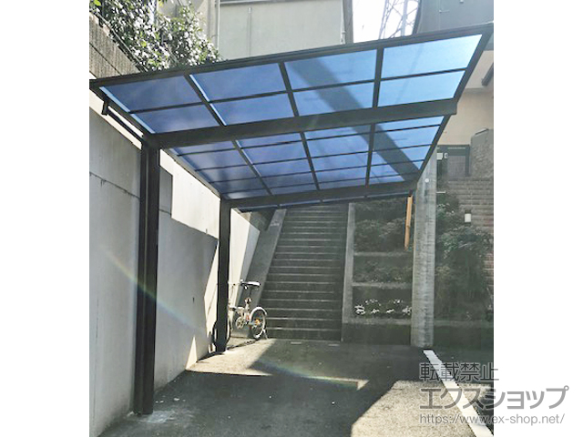 神奈川県横浜市ののカーポート エフルージュグラン　積雪〜20cm対応 施工例