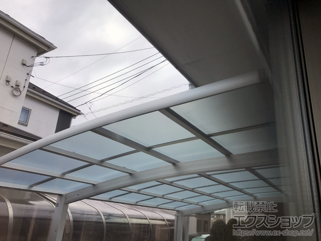 東京都三鷹市ののカーポート レイナポートグラン　積雪〜20cm対応 施工例