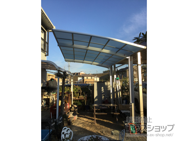 岐阜県可児市ののカーポート レイナポートグラン　積雪〜20cm対応 施工例