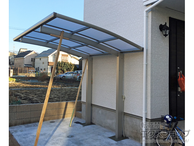 東京都西東京市ののサイクルポート・駐輪場 プレシオスポート ミニ 積雪〜20cm対応 施工例