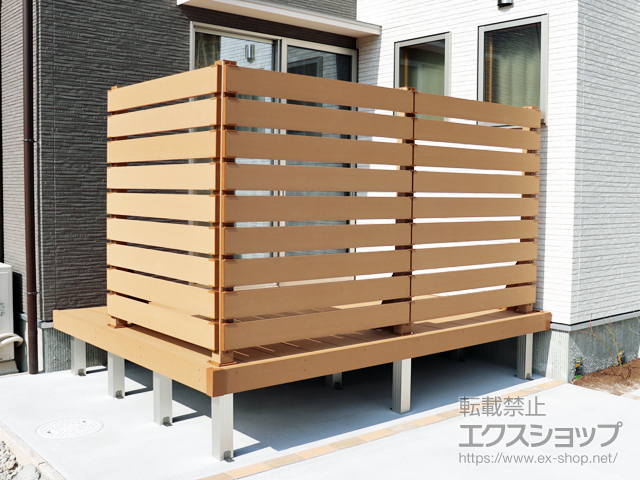 広島県大竹市ののウッドデッキ リウッドデッキ 200 施工例
