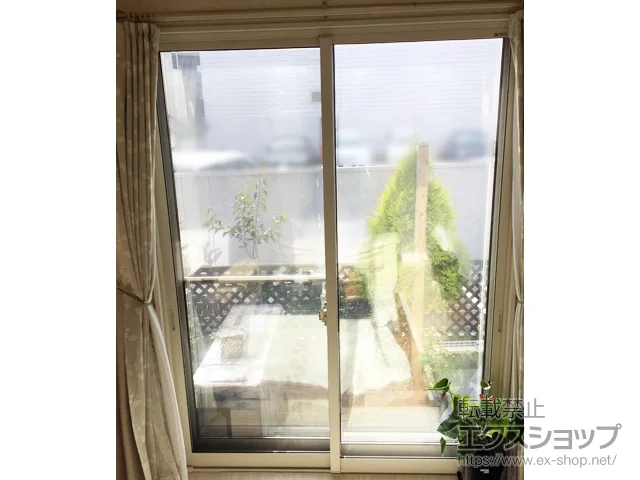 宮城県仙台市のLIXIL リクシル（トステム）の内窓（二重窓・二重サッシ） インプラス ダストバリア仕様 引違い窓 2枚建 施工例
