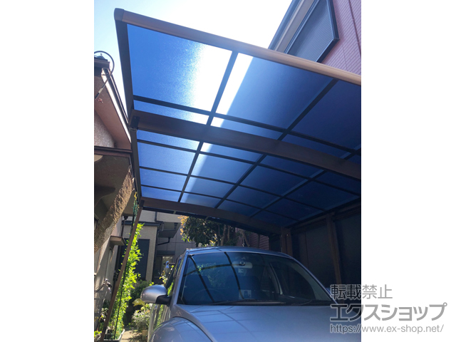 埼玉県草加市ののカーポート プレシオスポート 積雪〜20cm対応 施工例