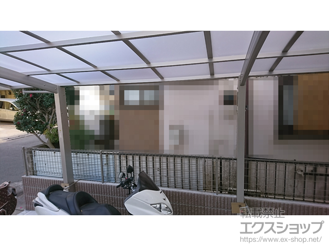 千葉県市川市ののカーポート プレシオスポート 積雪〜20cm対応 施工例