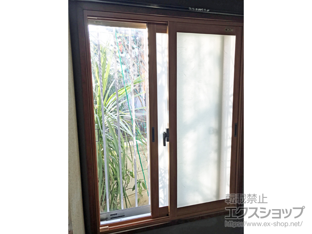 兵庫県尼崎市のの二重窓（内窓） インプラス ダストバリア仕様 引違い窓 2枚建 施工例