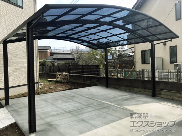 神奈川県小田原市ののカーポート レイナツインポートグラン　積雪〜20cm対応 施工例