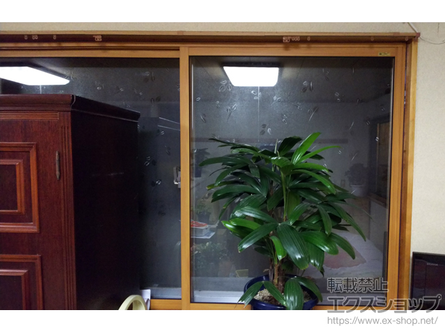 京都府京丹後市のの二重窓（内窓） インプラス ダストバリア仕様 引違い窓 2枚建 施工例