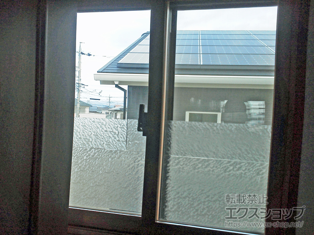 静岡県浜松市のの二重窓（内窓） インプラス ダストバリア仕様 引違い窓 2枚建 施工例