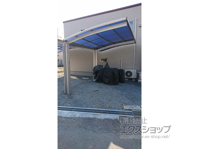 熊本県上益城郡益城町ののカーポート レイナポートグラン　積雪〜20cm対応 施工例