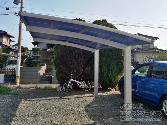 福岡県京都郡苅田町ののカーポート レイナポートグラン　積雪〜20cm対応 施工例