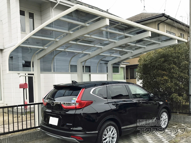 宮城県大崎市ののカーポート レイナキャップポートグラン50　積雪〜50cm対応*柱3本仕様 施工例