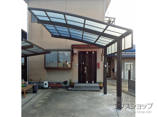 香川県観音寺市ののカーポート ネスカR 積雪〜20cm対応 台風補償付 施工例