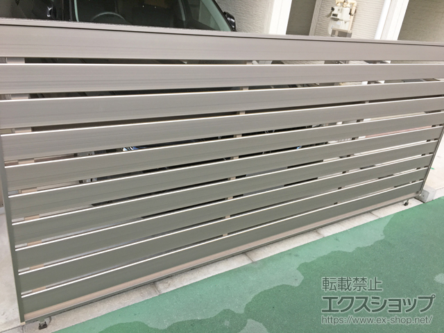 千葉県市川市ののカーゲート オーバードアS5型 手動式 施工例