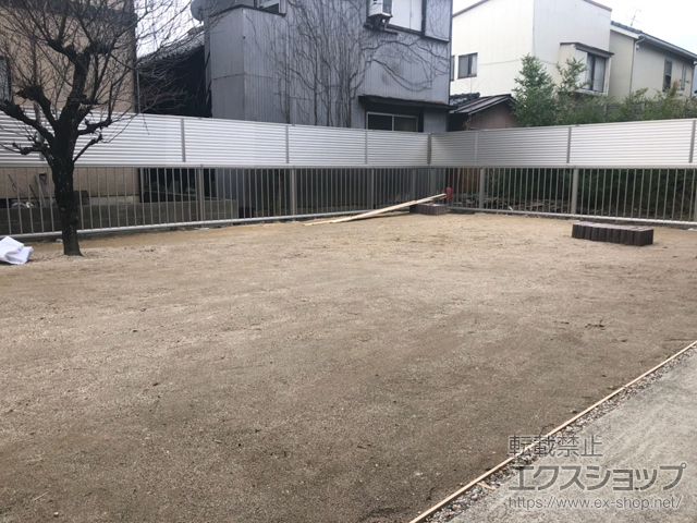 愛知県名古屋市ののフェンス・柵 ミエーネフェンス 目隠しルーバータイプ 施工例