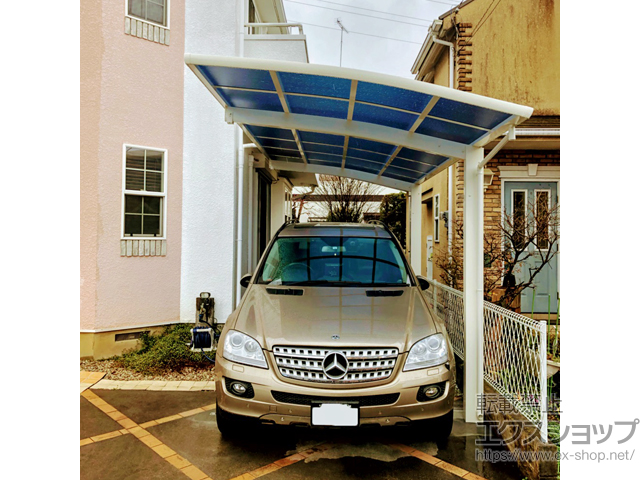 東京都立川市ののカーポート レイナポートグラン　積雪〜20cm対応 施工例