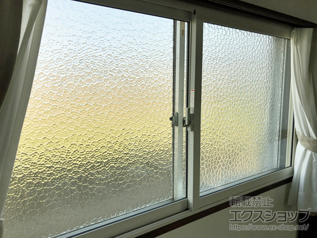 岡山県倉敷市のの二重窓（内窓） インプラス ダストバリア仕様 引違い窓 2枚建 施工例