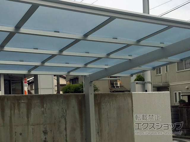 大阪府堺市ののカーポート ソリッドポート 積雪〜20cm対応 施工例