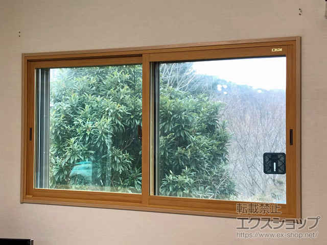 神奈川県愛甲郡清川村のの二重窓（内窓） インプラス ダストバリア仕様 引違い窓 2枚建 施工例