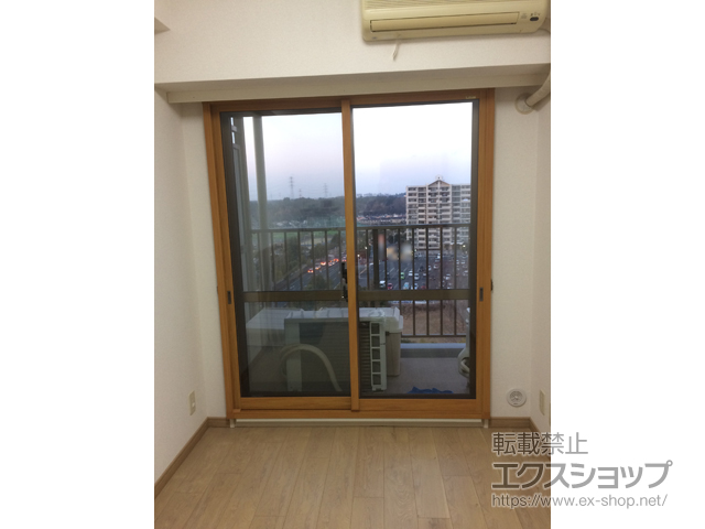 千葉県市原市のの二重窓（内窓） インプラス ダストバリア仕様 引違い窓 2枚建 施工例