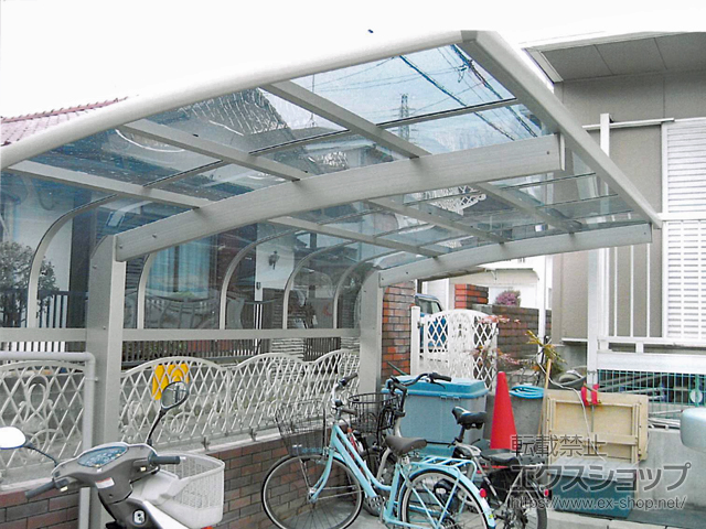 神奈川県平塚市ののカーポート レイナキャップポートグラン　積雪〜20cm対応 施工例