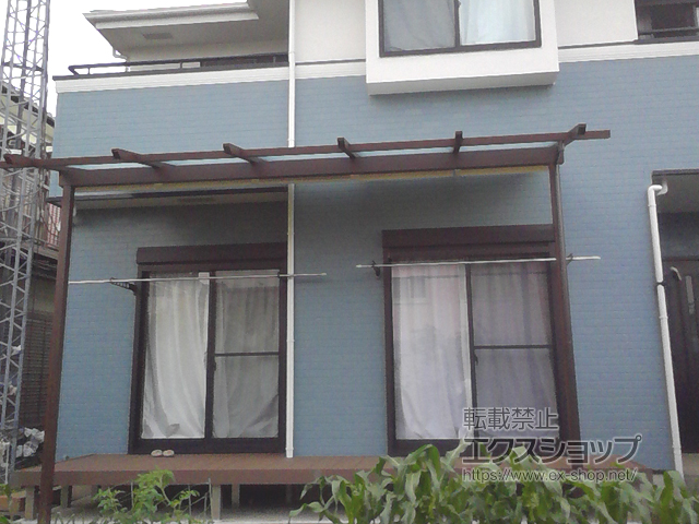 千葉県千葉市ののウッドデッキ リウッドデッキ 200 施工例