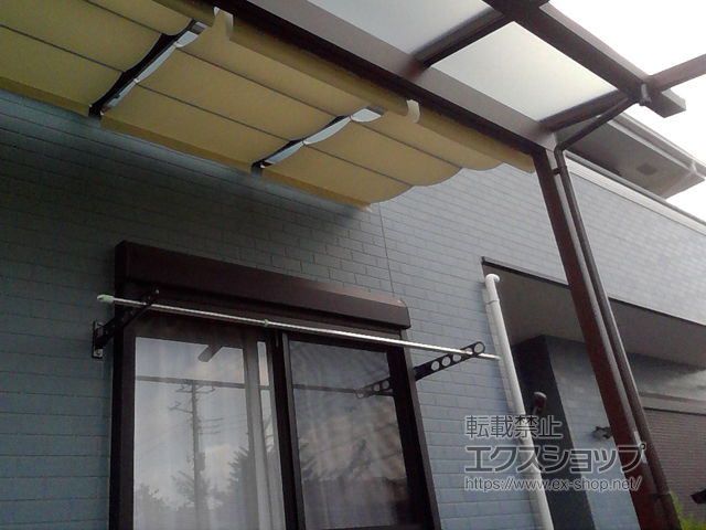 千葉県千葉市ののテラス屋根 サザンテラス (パーゴラ仕様) テラスタイプ 単体 積雪〜20ｃｍ対応 施工例