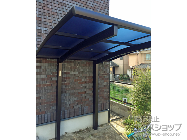 滋賀県大津市ののサイクルポート・駐輪場 レイナポートグランミニ 積雪〜20cm対応 施工例