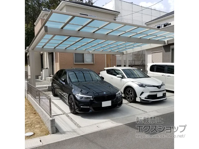 �ޗǌ��ޗǎs��YKKAP�̃J�[�|�[�g �G�t���[�W���c�C��EX ����x���^�C�v �ϐ�`20cm�Ή� �{�H��