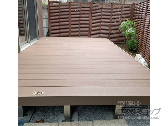 埼玉県さいたま市ののウッドデッキ リウッドデッキ 200 施工例