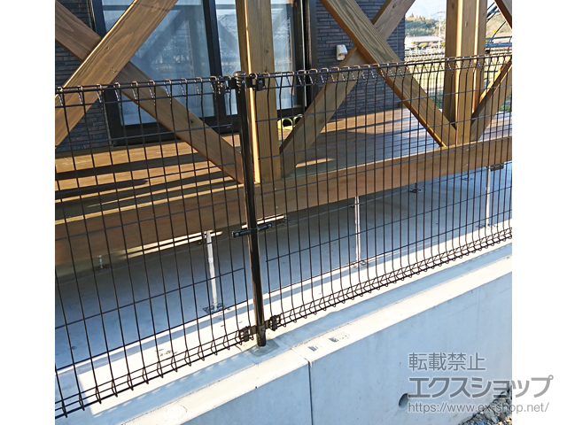 熊本県球磨郡多良木町ののフェンス・柵 FMフェンス A1000 施工例