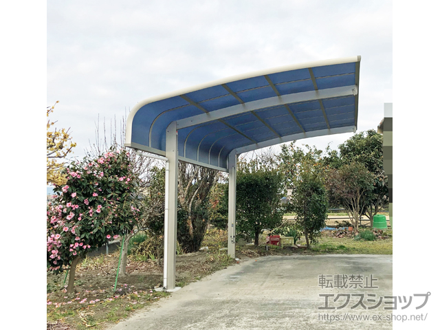 愛知県愛西市ののカーポート レイナキャップポートグラン　積雪〜20cm対応 施工例
