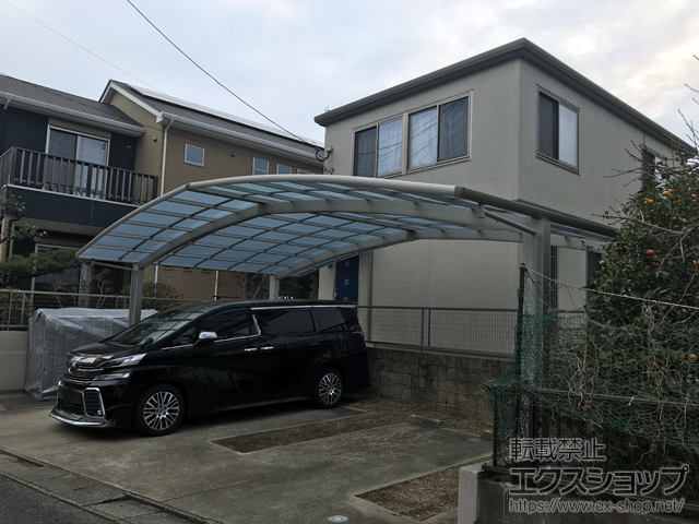 福岡県福岡市ののカーポート レイナトリプルポートグラン　積雪〜20cm対応 施工例