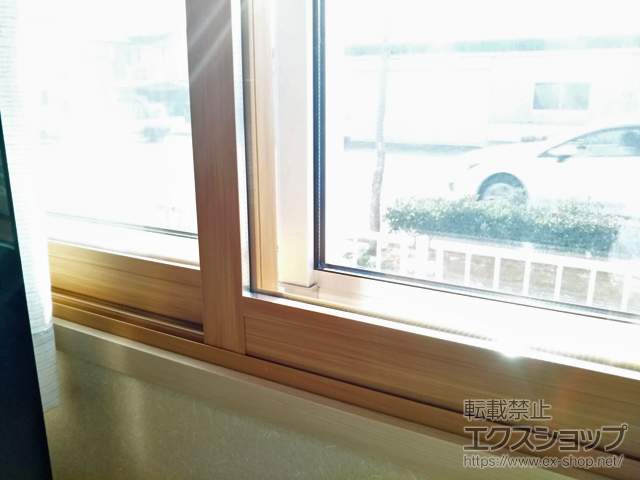 兵庫県明石市のの二重窓（内窓） インプラス ダストバリア仕様 引違い窓 2枚建 施工例